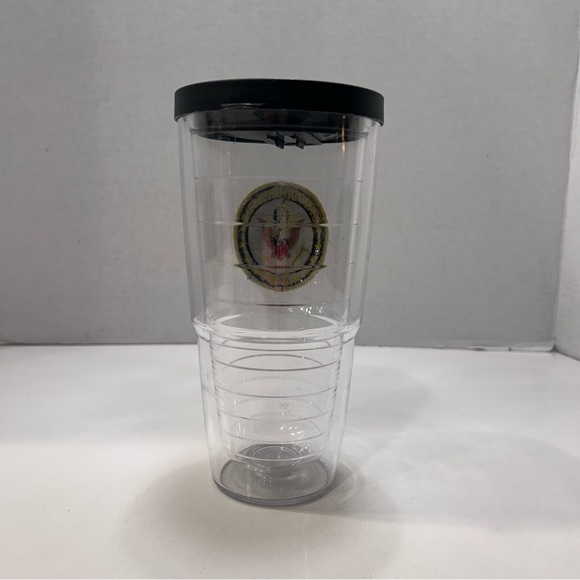 Tervis 24 OZ Clear Tumbler With Lid United States Army Logo Embroidered Patch - Picture 3 of 9